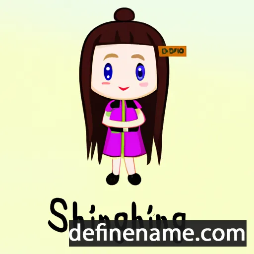 cartoon of the name Shuangying