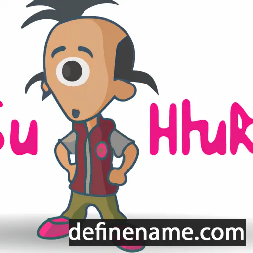 cartoon of the name Shukur