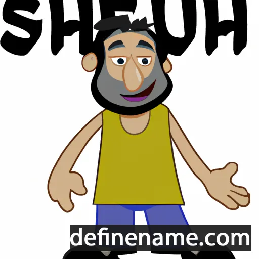 cartoon of the name Shulem