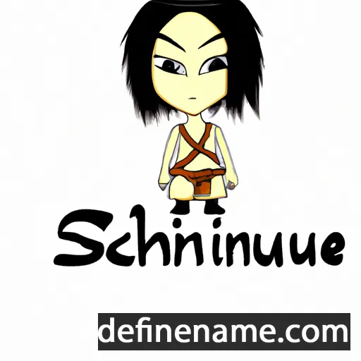 cartoon of the name Shunai