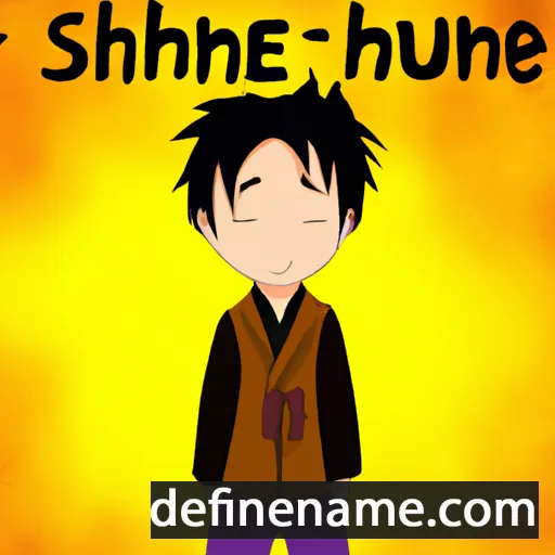 cartoon of the name Shunhei