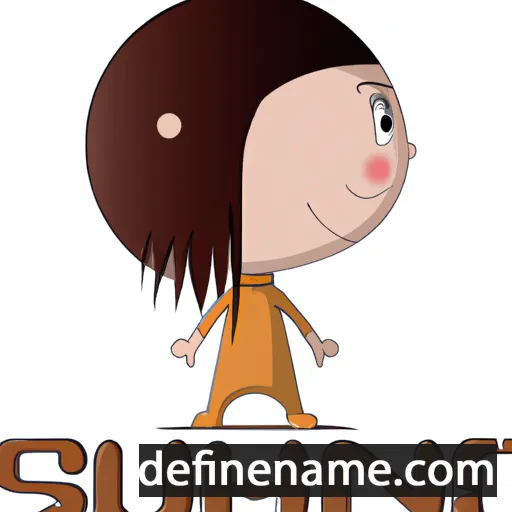 cartoon of the name Shuni