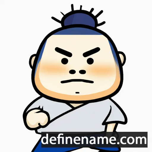 cartoon of the name Shuntarou