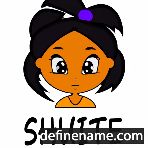 cartoon of the name Shunte