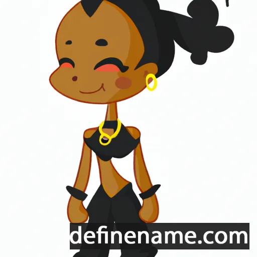 cartoon of the name Shuri