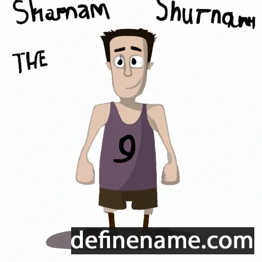 Shurman cartoon