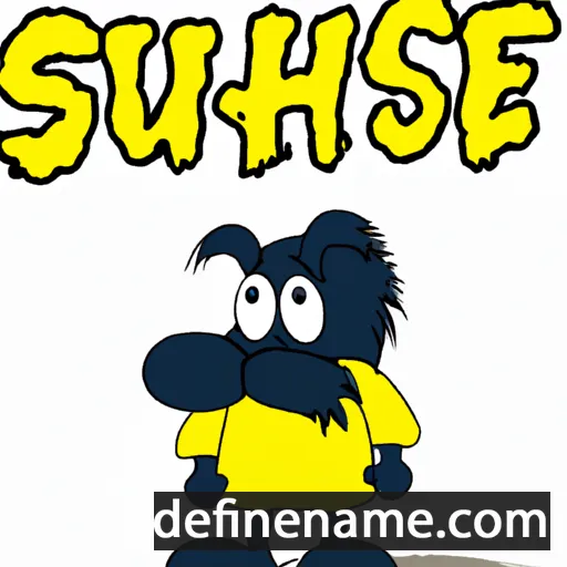 cartoon of the name Shusse