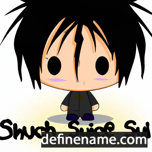 cartoon of the name Shuuichi