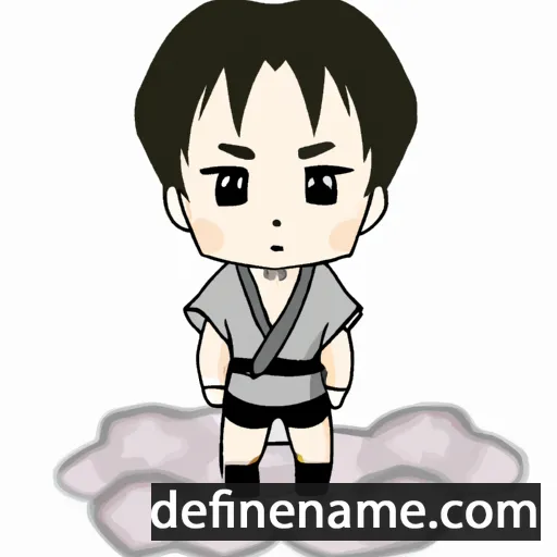 cartoon of the name Shuuichiro