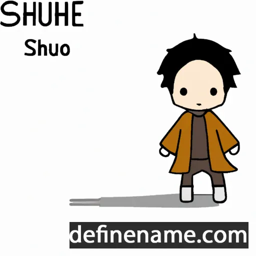 cartoon of the name Shuyou