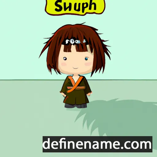 cartoon of the name Shuyu