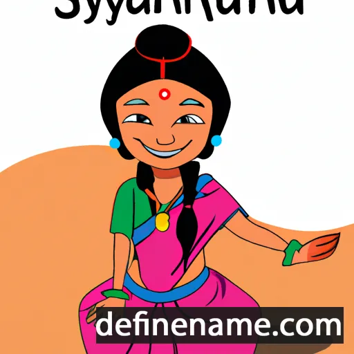 cartoon of the name Shyakshata