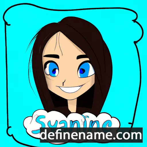 cartoon of the name Shyanne