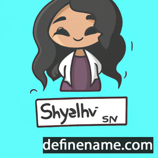 cartoon of the name Shylavi