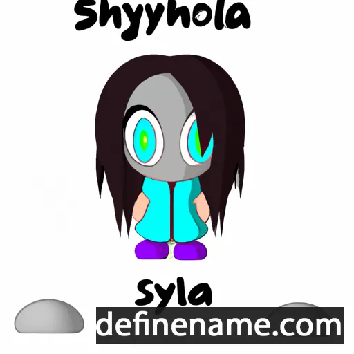 Shyloa cartoon