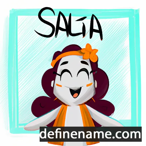 Sialôrta cartoon