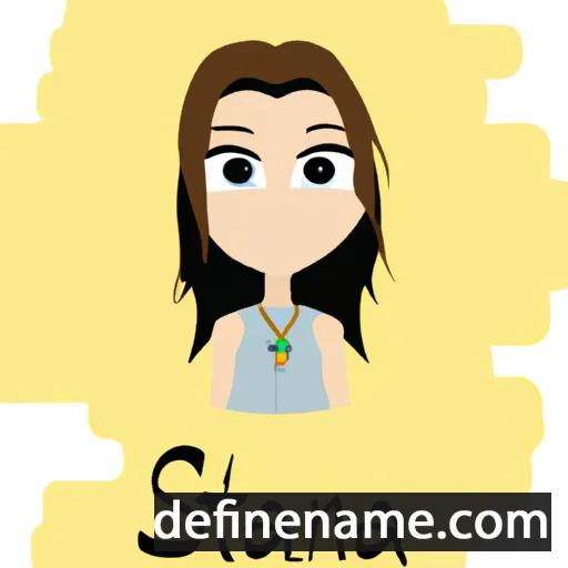 Sianna cartoon