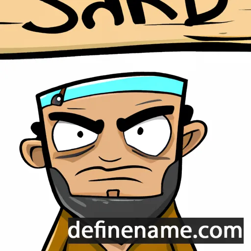 cartoon of the name Siard