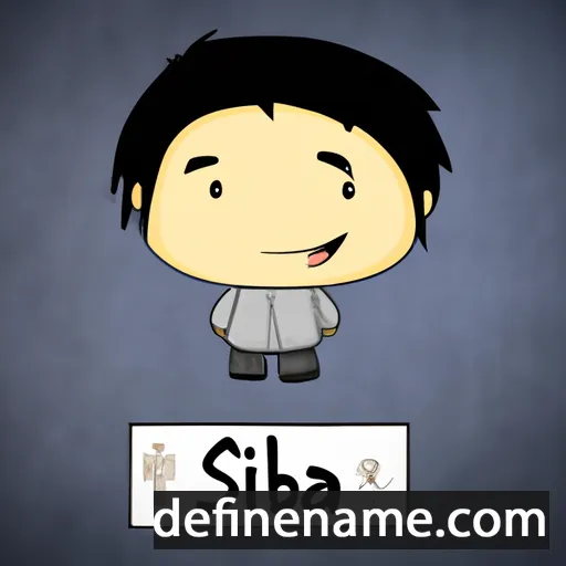 cartoon of the name Siba