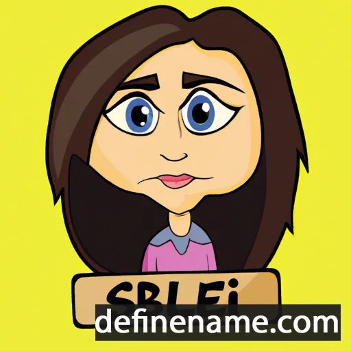 cartoon of the name Sibel