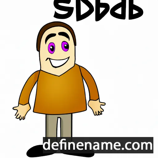 cartoon of the name Sibod