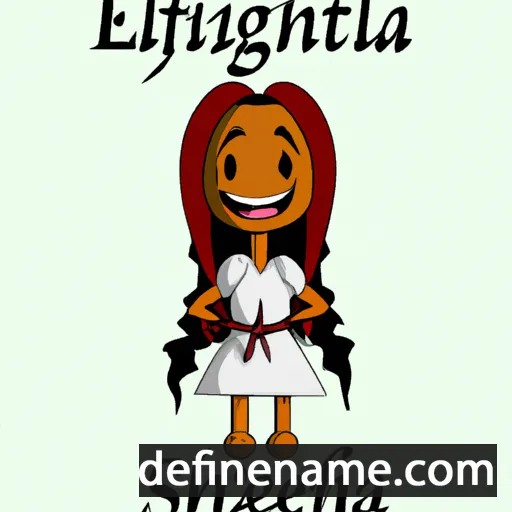 cartoon of the name Sichelgaita