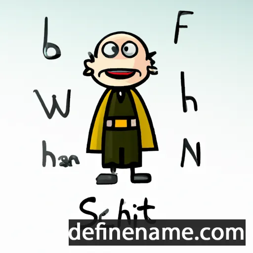 cartoon of the name Sichfrith