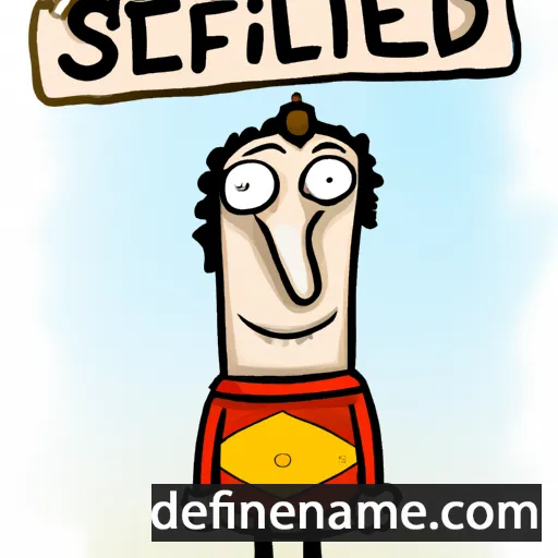 cartoon of the name Siclefrid