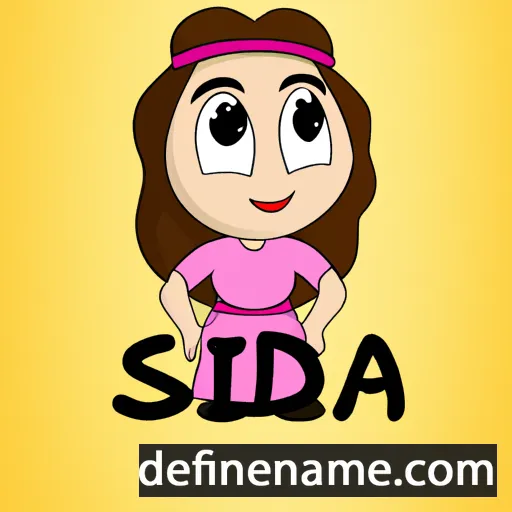 cartoon of the name Sida