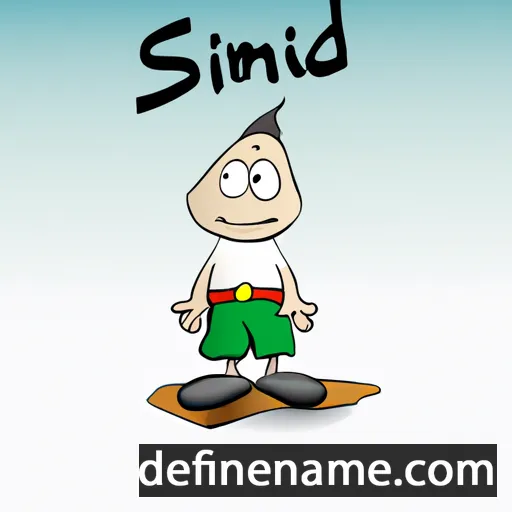 cartoon of the name Sidimund