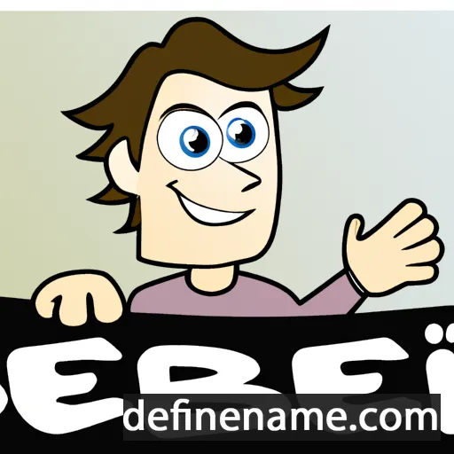 cartoon of the name Siebe