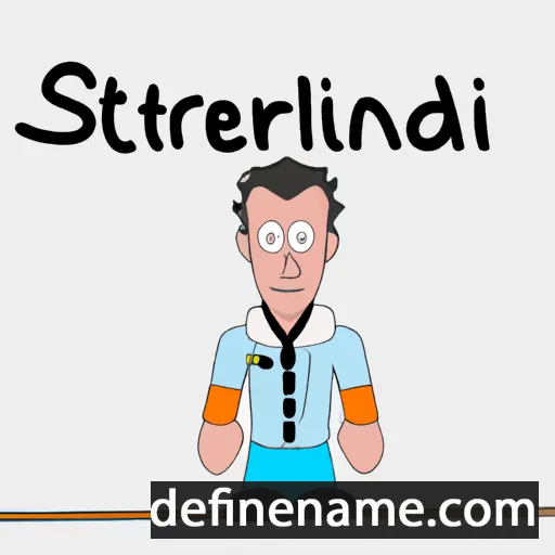 cartoon of the name Siebrandt