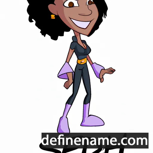 Siedah cartoon