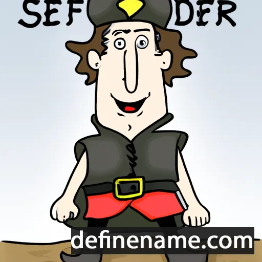 cartoon of the name Sieghardt