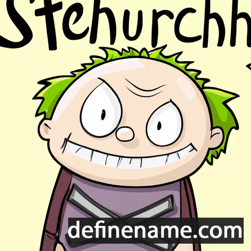 cartoon of the name Siegruth