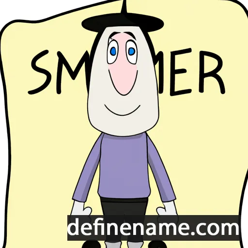 cartoon of the name Siemer