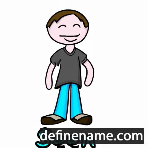 cartoon of the name Sien