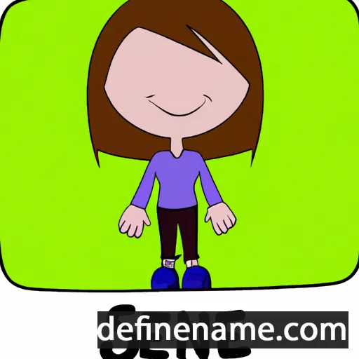 cartoon of the name Sieneke