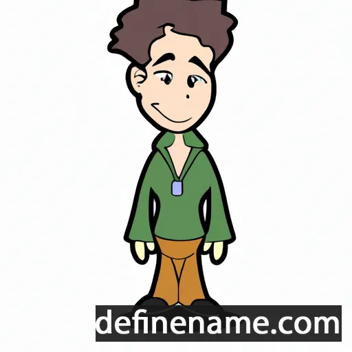 cartoon of the name Sieon