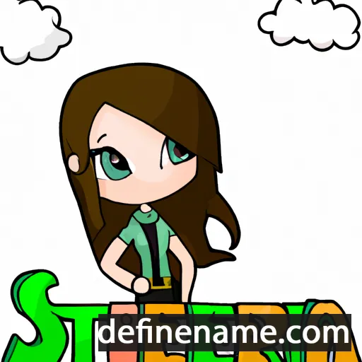 cartoon of the name Siera