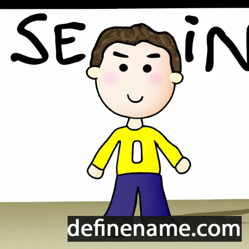 cartoon of the name Sieun