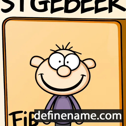 cartoon of the name Sigebert