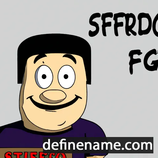 cartoon of the name Sigfredo