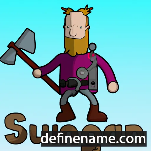 cartoon of the name Siggunnr