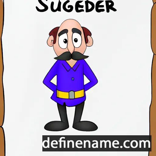 cartoon of the name Sighurder