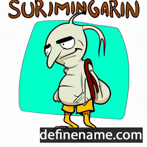 Sigiramnus cartoon