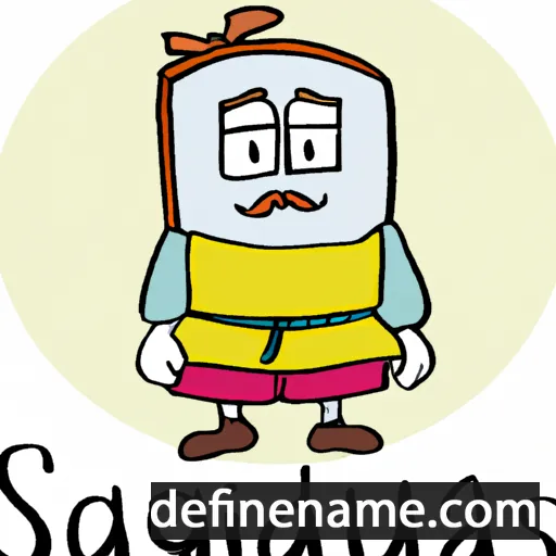 cartoon of the name Sigismundas