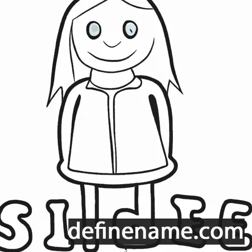 cartoon of the name Siglinde