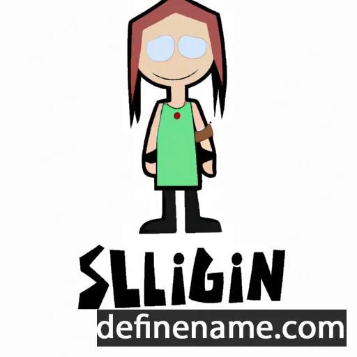 cartoon of the name Siglinn