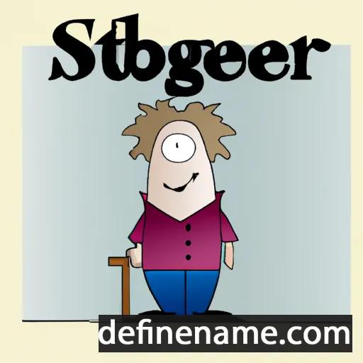 cartoon of the name Sigobert